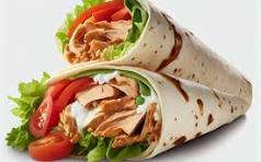 Mixed Kebab Wrap - Meal